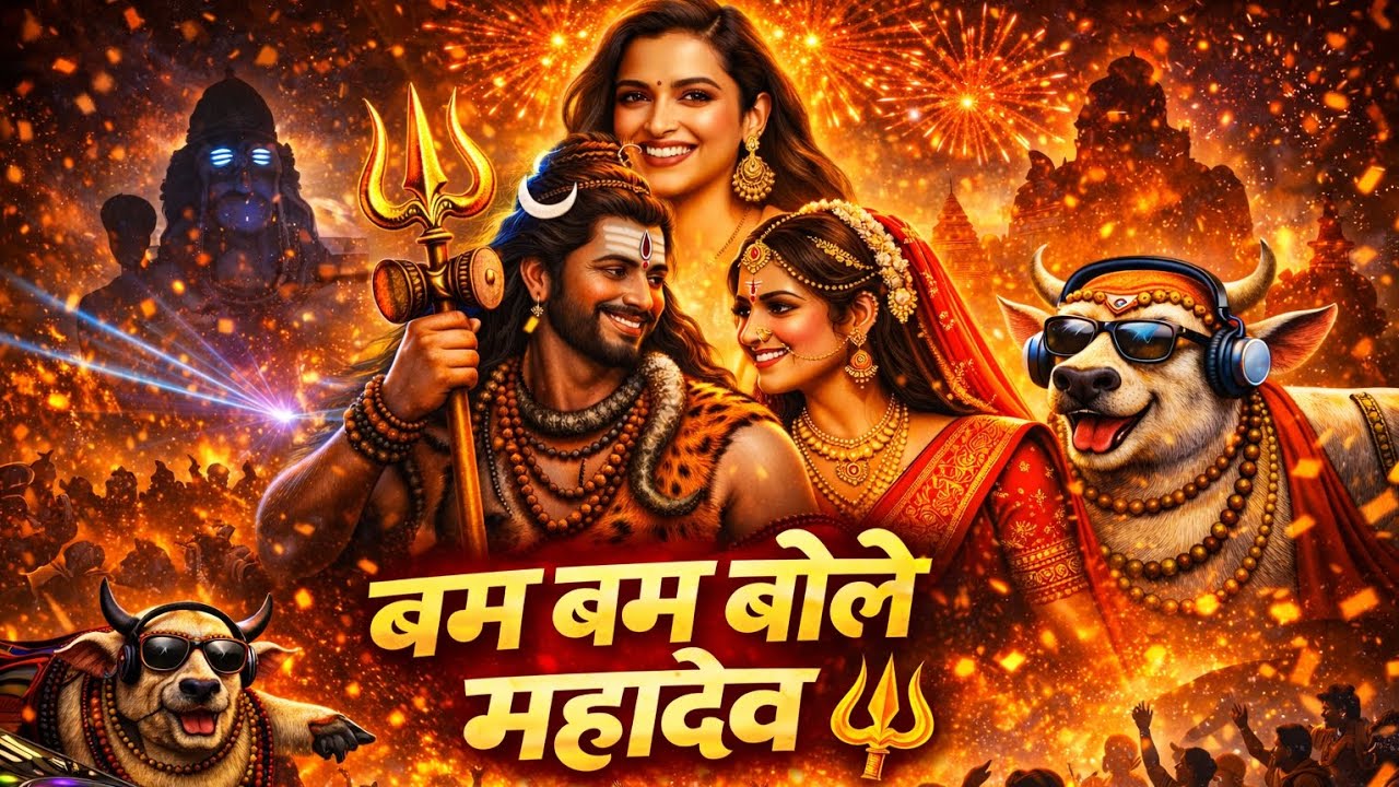 Bum Bum Bhole 🔱 | Mahadev Vivah DJ Song 2026 | Mahashivratri Special Bhole Ki Baraat