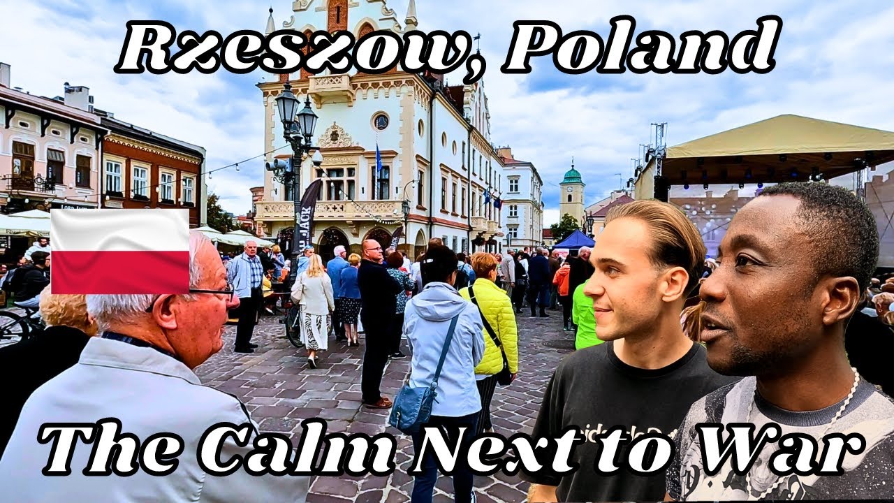 A day in Rzeszow, Poland - Normal life next door to war