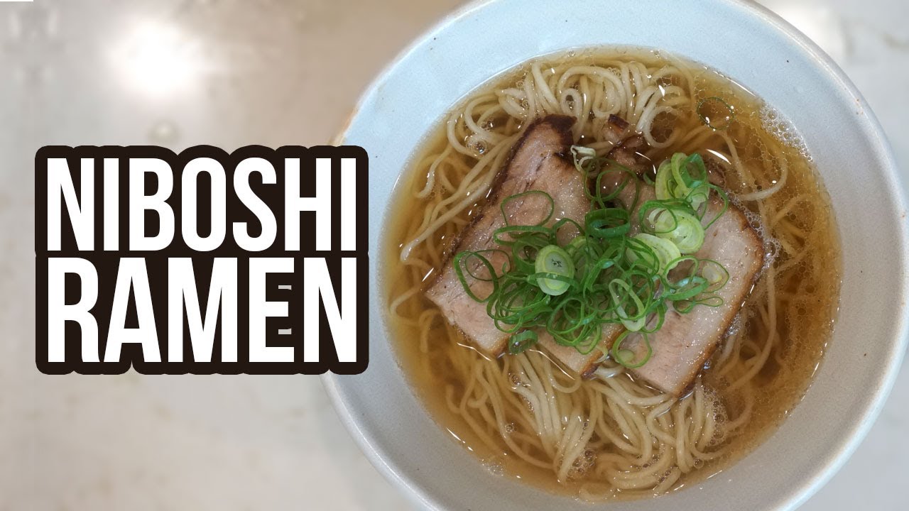 This Niboshi Ramen was AMAZING! (Ramen Rotas Recipe)