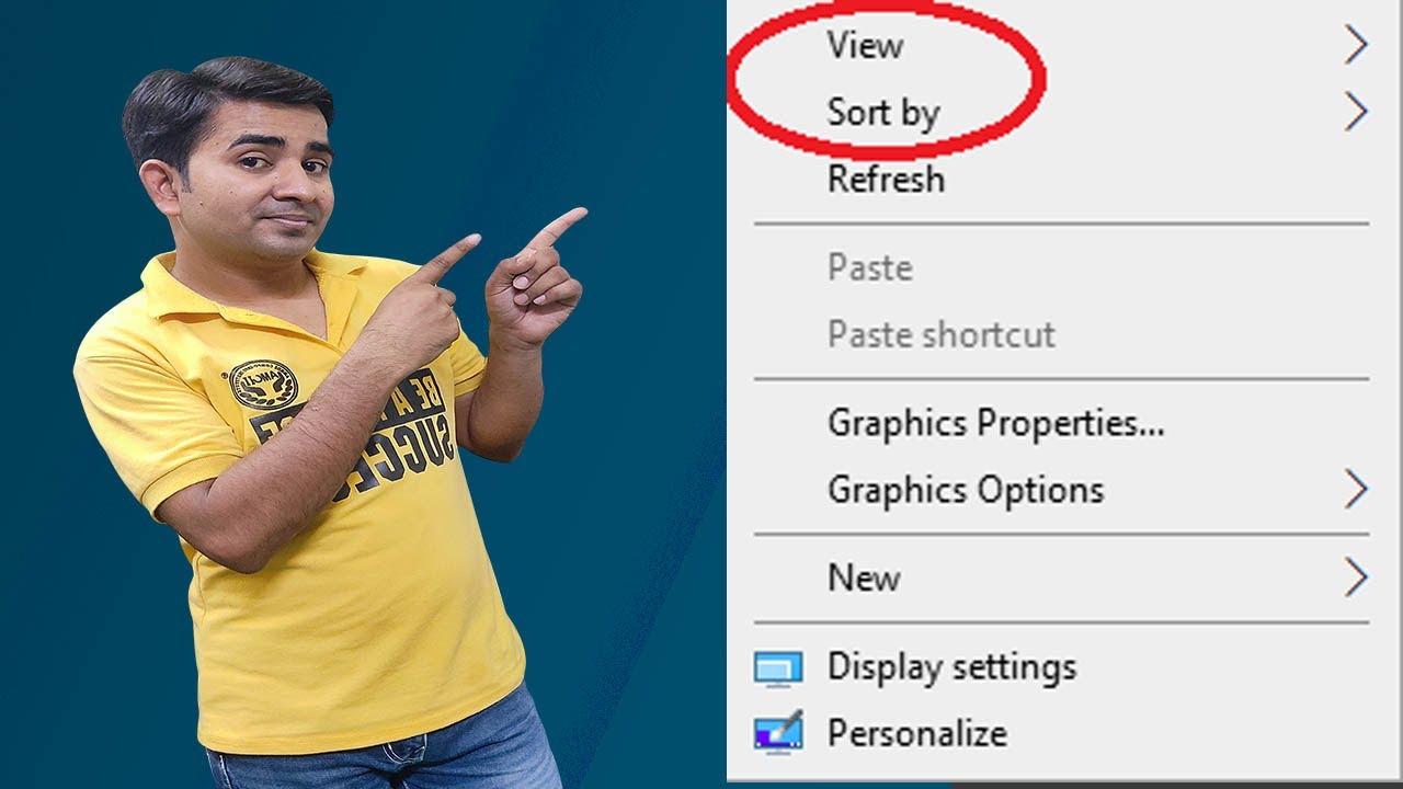 Change View of Desktop icon | Sort By in Desktop Icon | Computer Desktop Tricks