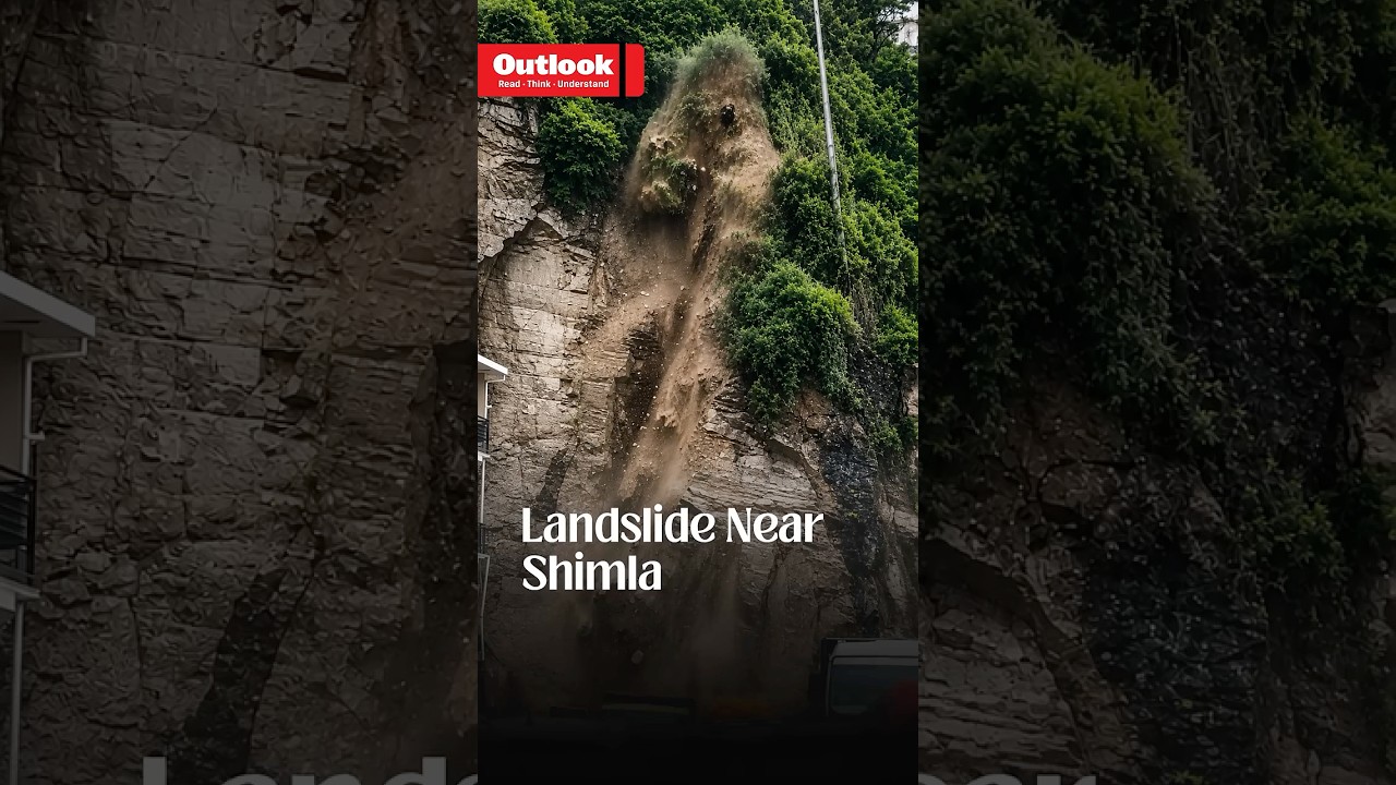Landslide Blocks Dhalli-Sanjauli Bypass Near Shimla, Traffic Halted in Both Directions