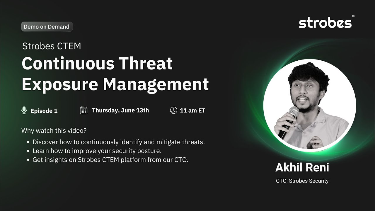 CTEM DEMO (Continuous Threat Exposure Management)