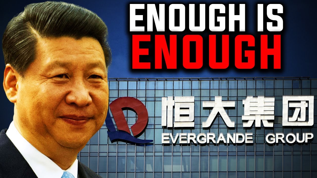 EVERGRANDE Liquidation Starts The Downfall of China