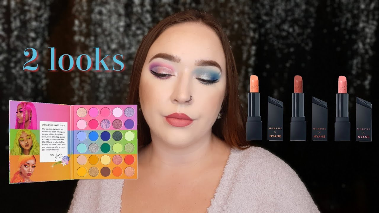 NEW Morphe X Nyane Fierce Fairytale Artistry Palette & Nearly Nude Lipstick Trio