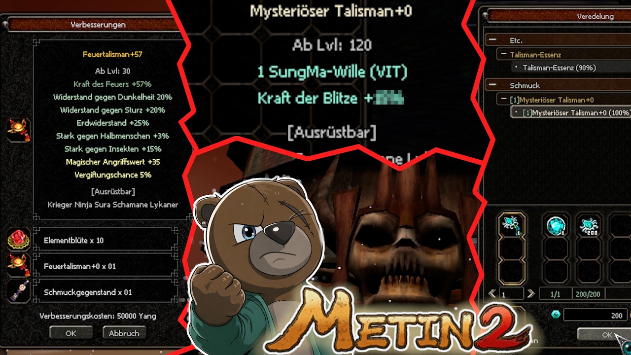 Metin2 Ruby | MYSTERIÖSER TALISMAN LUCK!!! / DIE NEUE MISSION [#09] Let´s Play Metin2.de Vossi