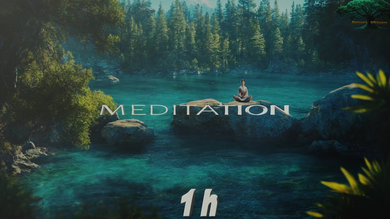 1 HOUR Inner Peace Meditation 🌿 Lake Solitude