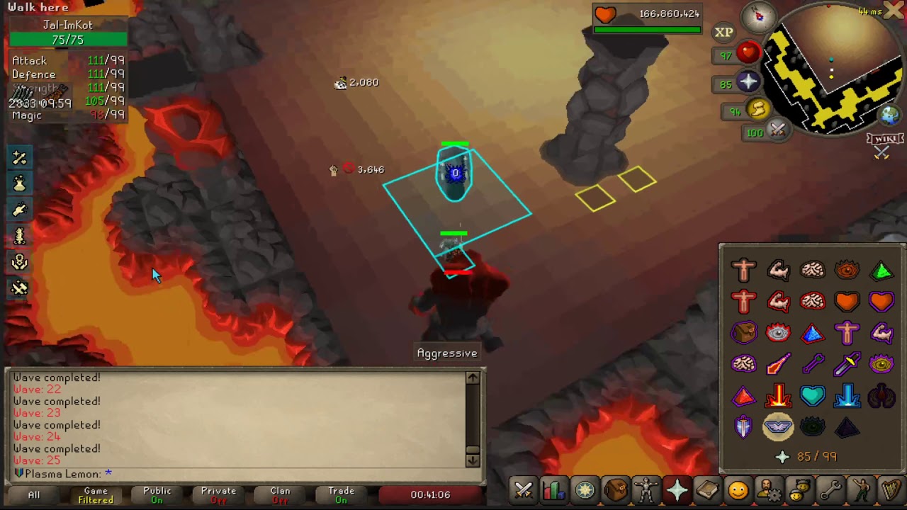 OSRS Trailblazer League Melee Inferno Waves up to Zuk, full run