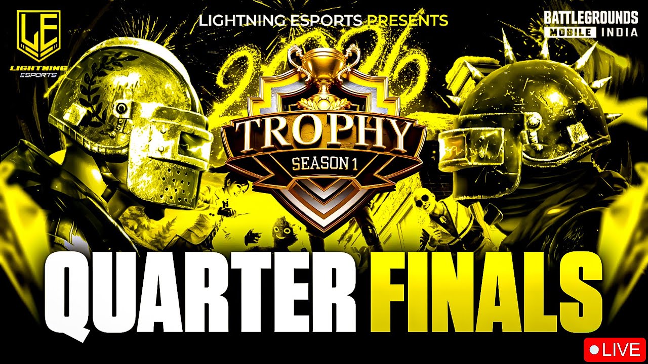 [ Hindi ] TROPHY SERIES S1|| QUARTER FINALS || G5 AND G6