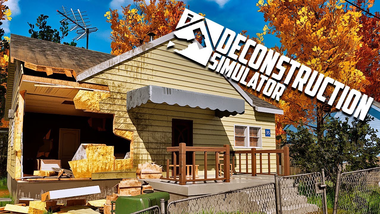 COLOCANDO TUDO ABAIXO! DECONSTRUCTION SIMULATOR