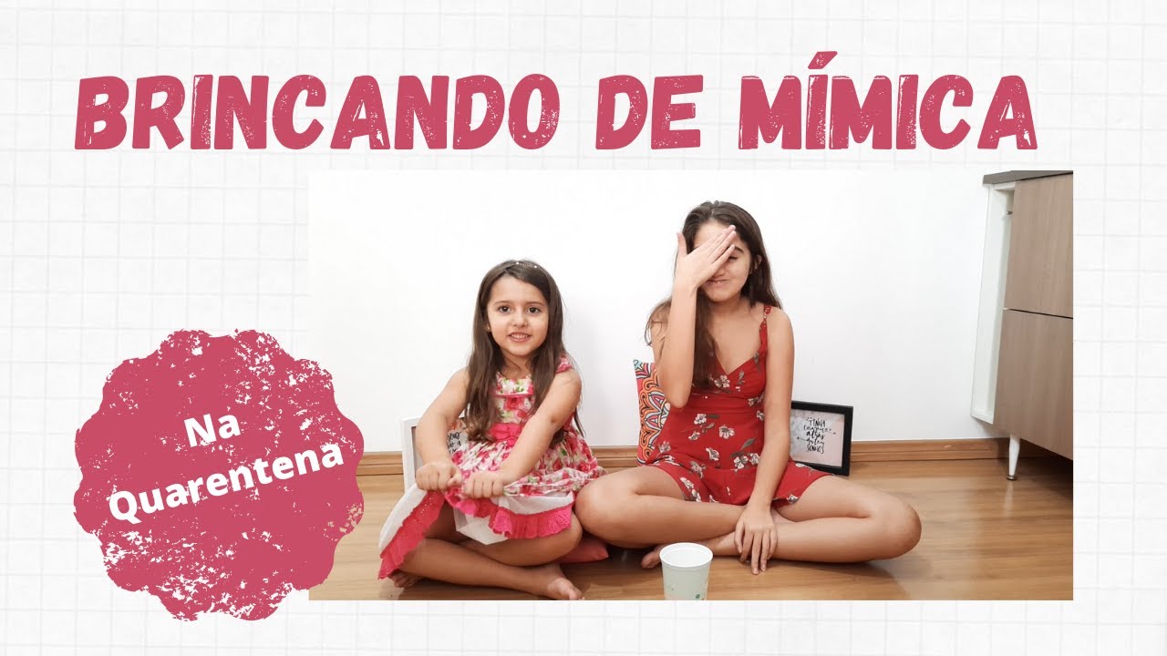 Brincando de Mímica