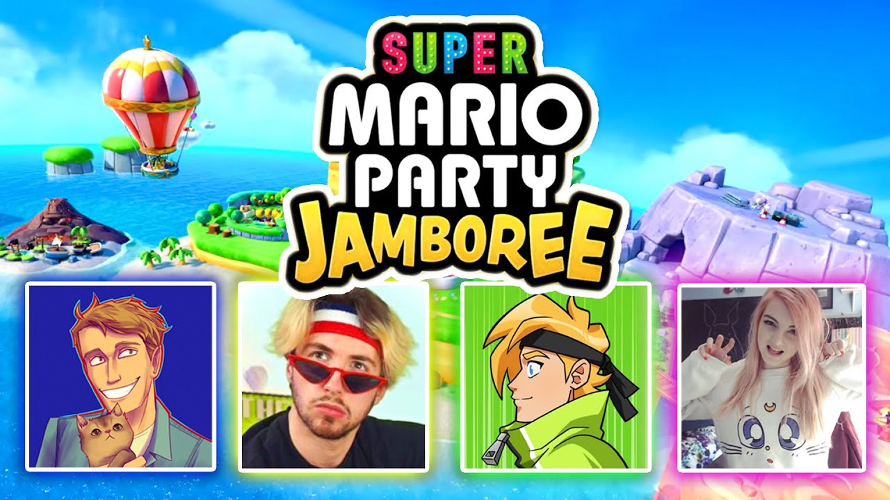 We Played MARIO PARTY JAMBOREE!! /w LDShadowLady, OrionSound & InTheLittleWood