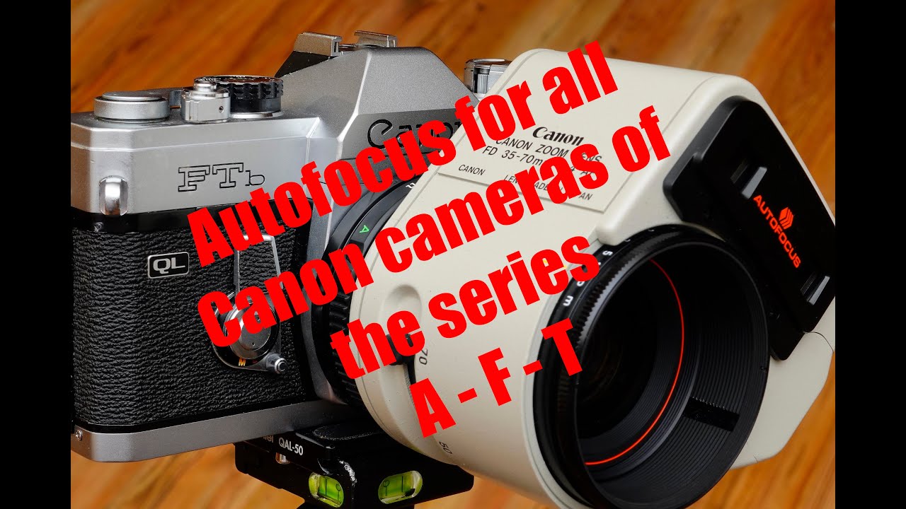 Canon FDn AF 4.0 35-70mm / Autofocus for all Canon A, F and T-Cameras!