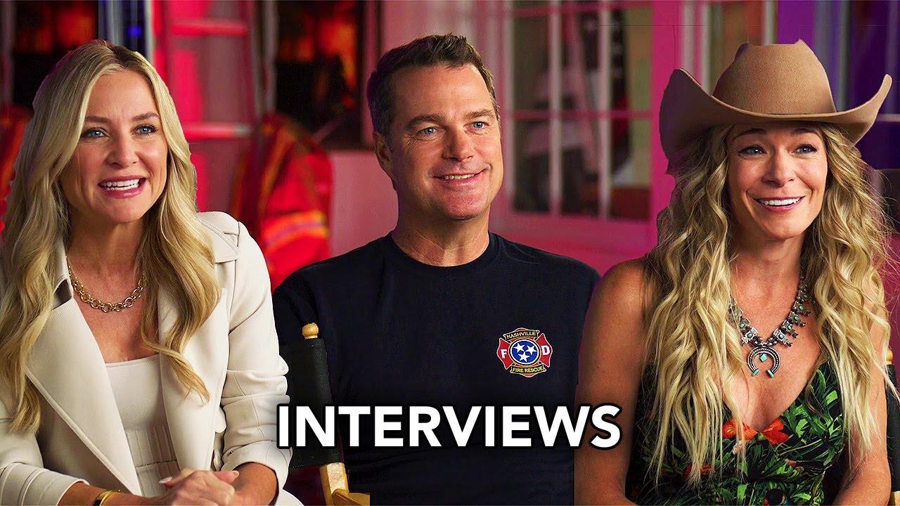 9-1-1: Nashville (ABC) Cast Interviews HD - Chris O’Donnell, Jessica Capshaw, LeAnn Rimes