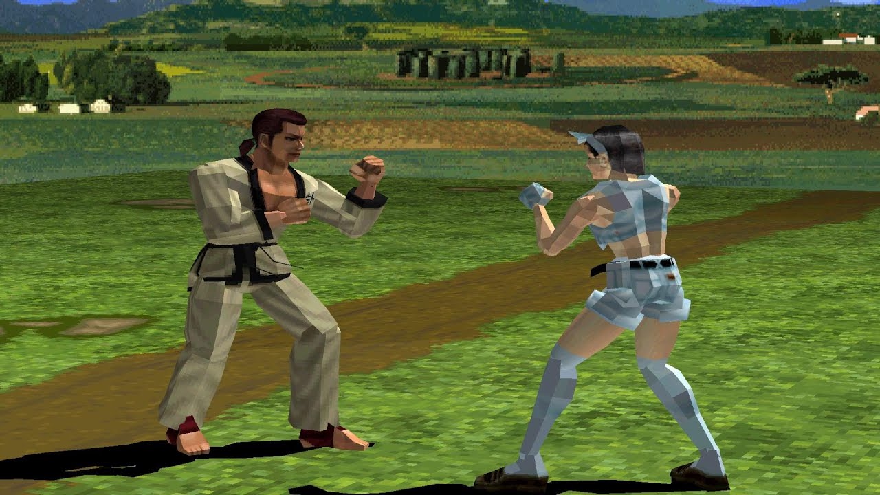 Tekken 2 - Baek - Arcade Mode (PS1)