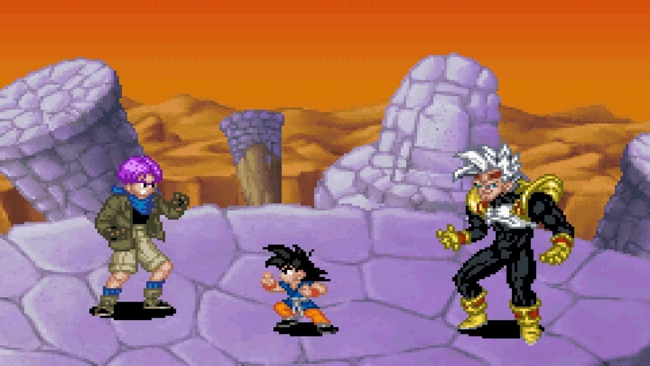 Dragon Ball GT Transformation - Goku vs Baby Vegeta【HD】