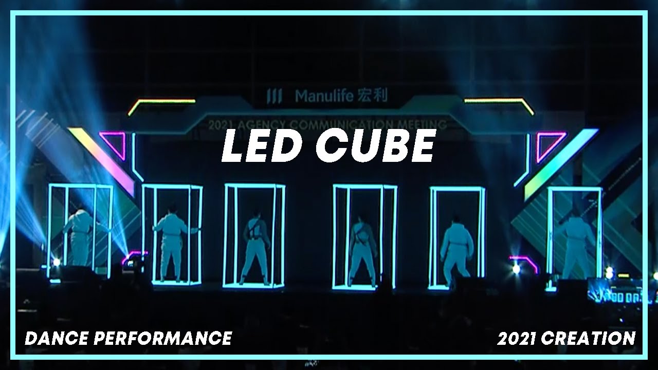 Team LED | Amazing Light Cube Dance Performance | Event Opening Show