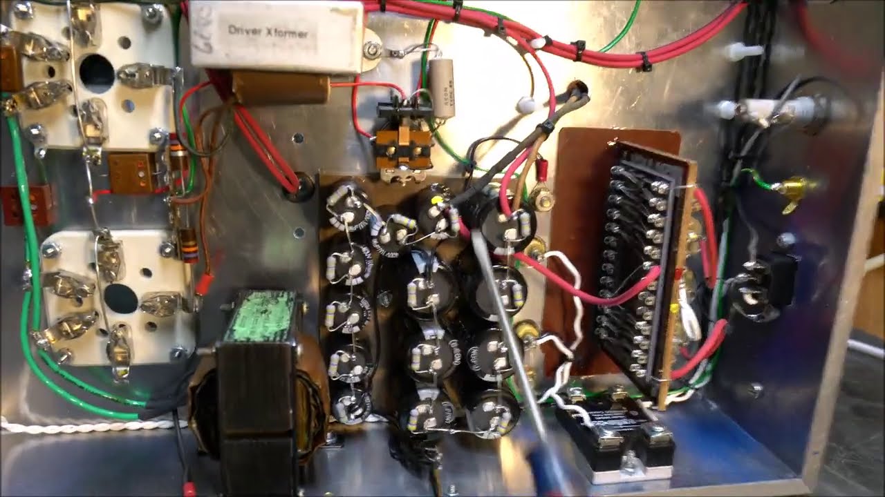 Eimac 4-125A Modulator Power & Bias Measurements