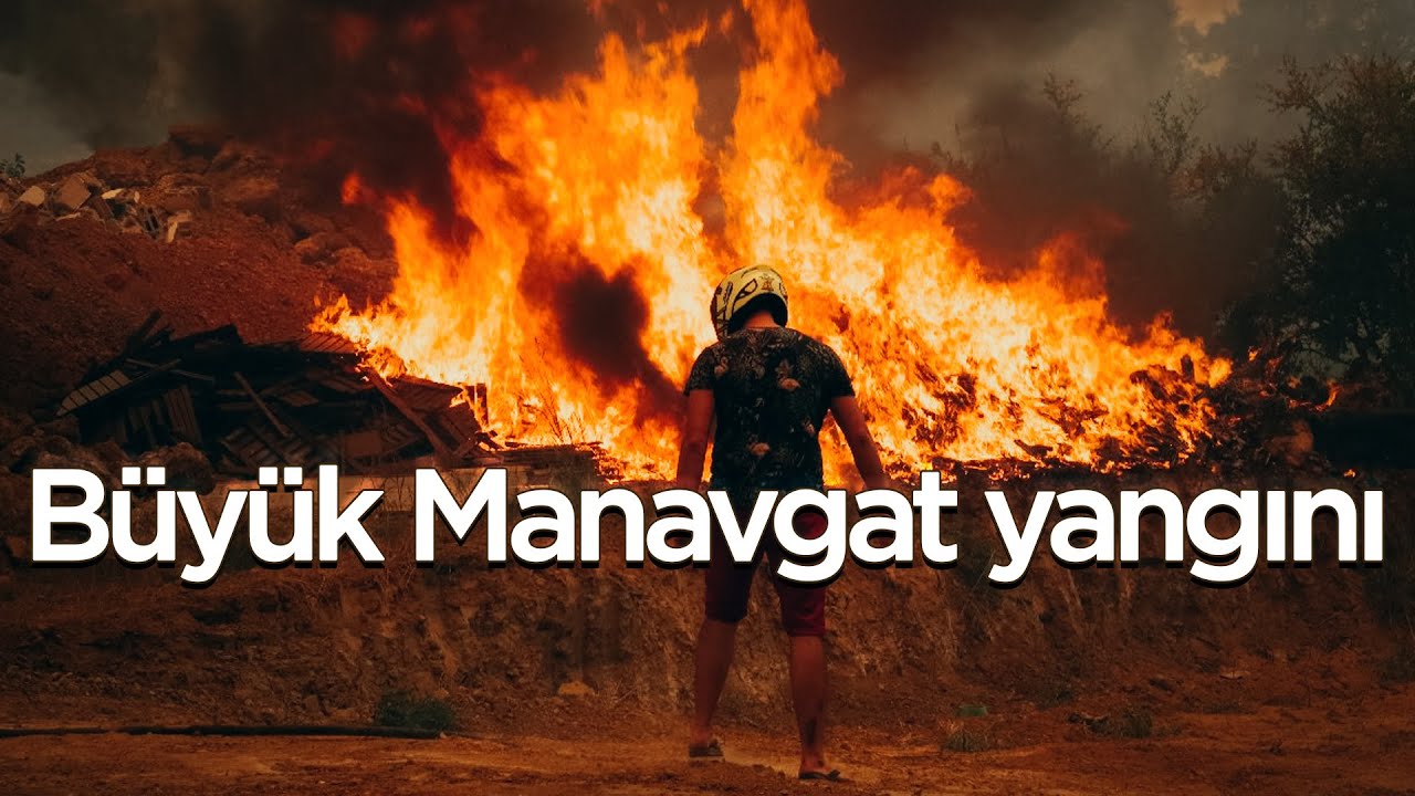 Medyascope Manavgat'ta: Yangın kontrol altında ama tehlike sürüyor, gökyüzü kızıla boyandı