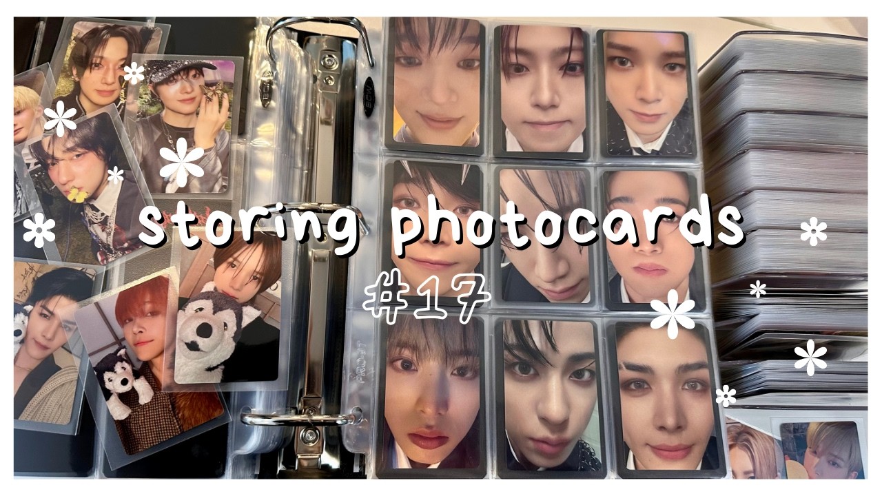 storing photocards #17 ✰ &team!