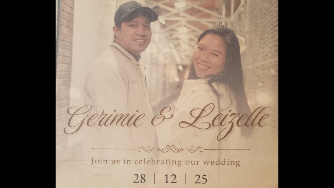 2025 - Dec - 28 - Wedding of Gerimie & Leizelle