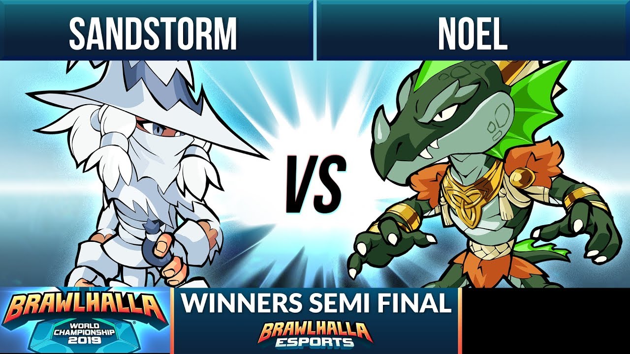 Sandstorm vs noeL - Winners Semi Final - Brawlhalla World Championship 2019 1v1