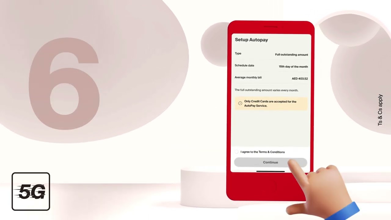 Autopay Ypur Bills - e& UAE App