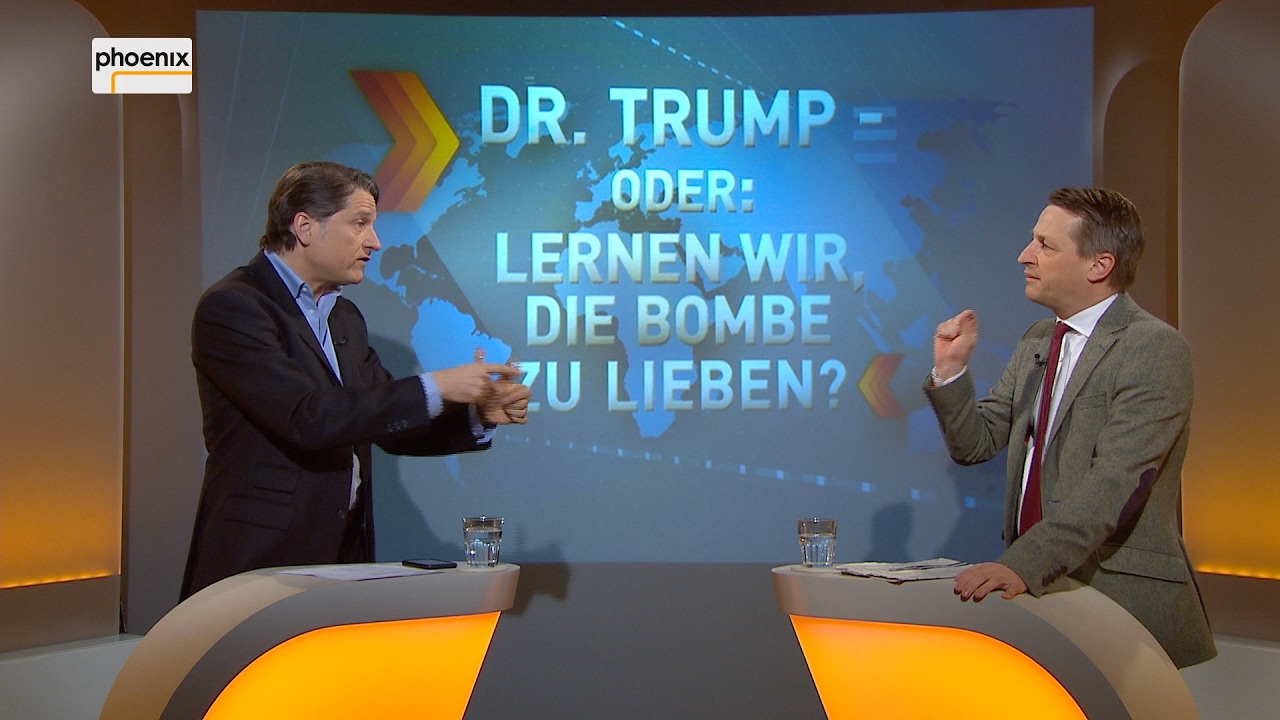 Augstein und Blome vom 17.02.2017:  „DR. TRUMP - ODER: LERNEN WIR, DIE BOMBE ZU LIEBEN?