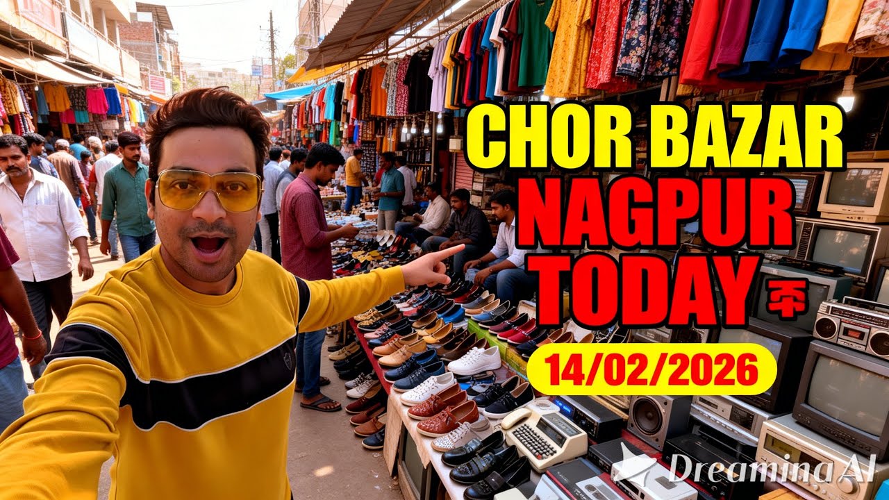 Chor Bazar Nagpur Today 14/02/2026 | चोर बाजार नागपुर आज का | Nagpur ka chor bajar