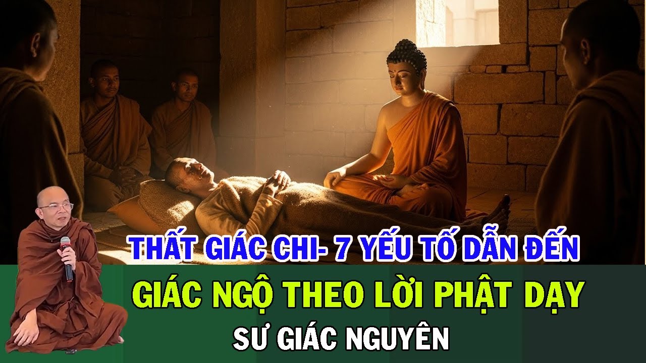 Thất Giác Chi: Bảy Yếu Tố Dẫn Đến Giác Ngộ Theo Lời Phật Dạy | Sư Giác Nguyên | Sư Toại Khanh