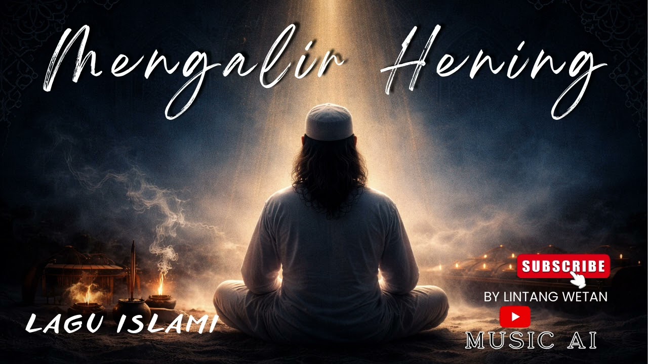 Mengalir Hening || lagu religi Islami bernuansa Islamic ambient dan spiritual ballad