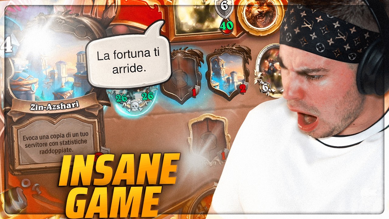 LA PARTITA (forse) PIÙ ASSURDA di HEARTHSTONE! | Hearthstone ITA