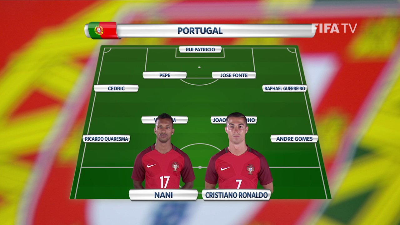Match 2 - Portugal v Mexico -Team Lineups - FIFA Confederations Cup 2017