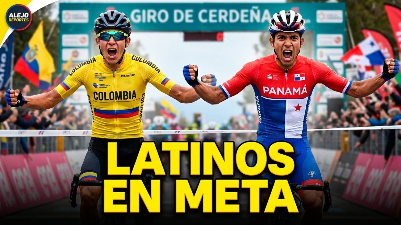 En vivo Giro de Cerdeña 2026 Etapa 1: Ciclistas Latinos en Meta Bosa | Colombianos y Panameños