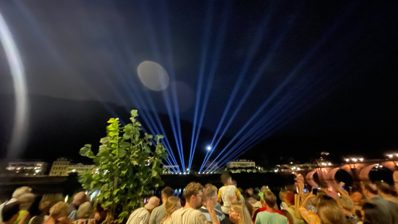 Heidelberg Drohnenshow 19.8.2023