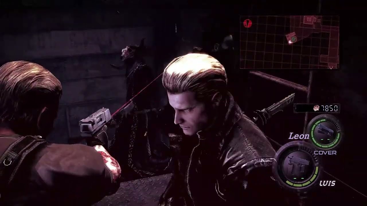 RE5 Extreme Desperate Escape mod with Mutated Krauser & Boss Wesker Coat