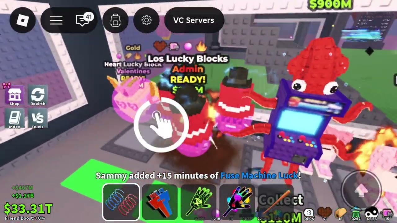 Some ￼lucky blocks do I get anything good? ￼ well let’s see ￼￼