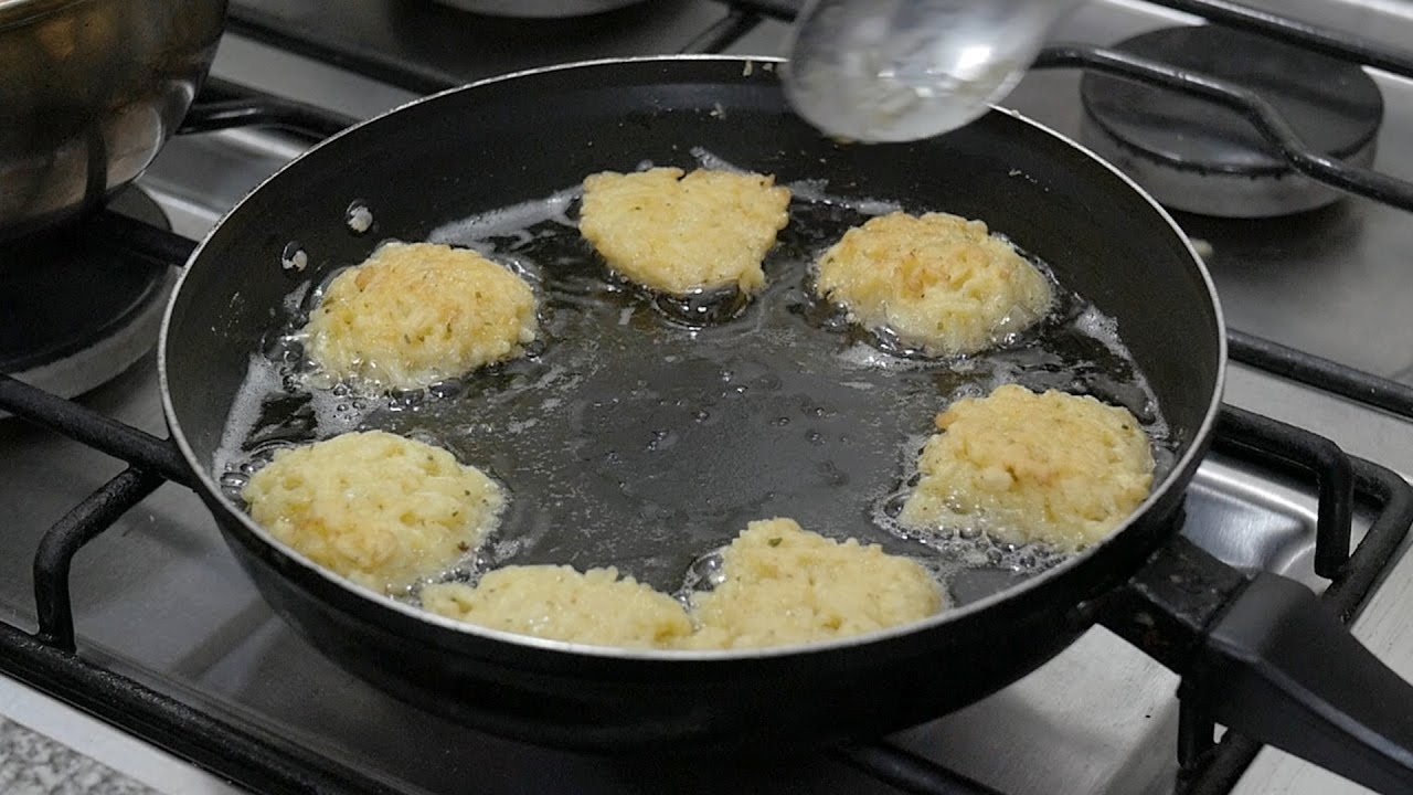 [Receta] Reciclando comida | Croquetas/torrejas de arroz