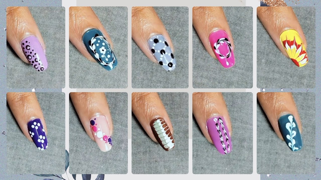 Top 20+ Easy nail art designs || simple nail art design 💅🏻#nailartdesigns #2025 #youtubevideos 