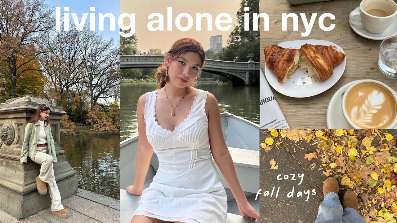 LIVING ALONE IN NYC | grocery shopping, reset routine & fall days