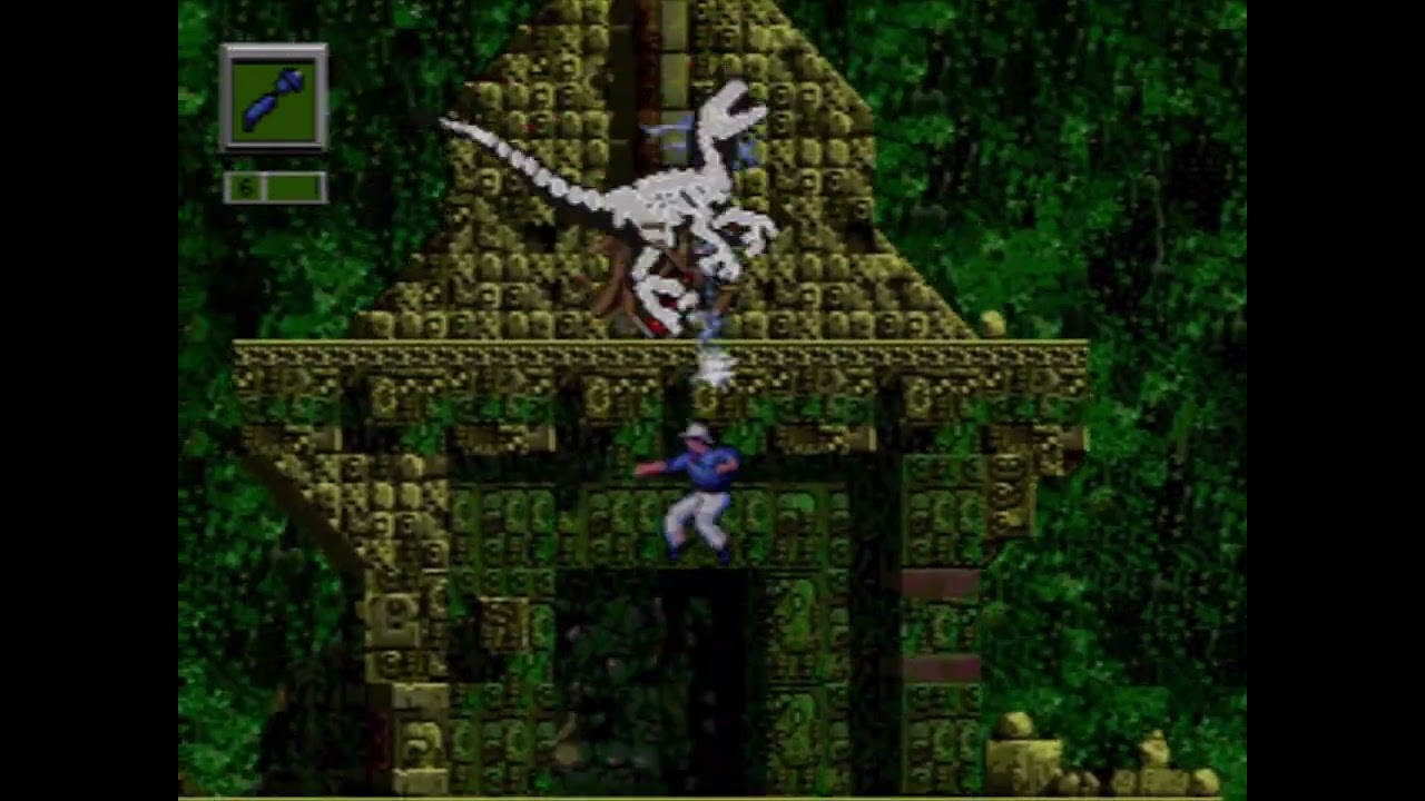 Jurassic Park: Rampage Edition #4 (Hard mode, Grant) - Hidden Ruins