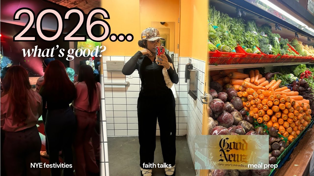 God’s Girl Diaries | bringing in 2026 differently + faith talks + meal prep + fellowship + fasting