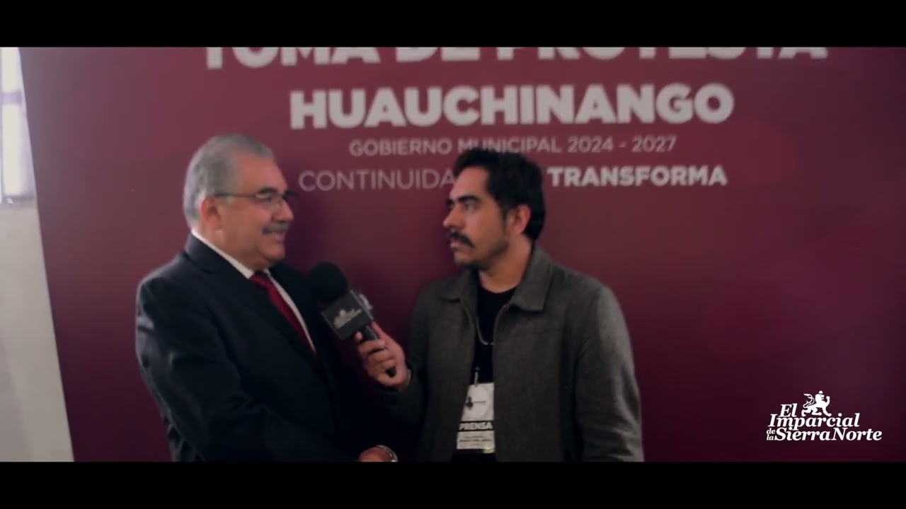 #LaEntrevistaCon Rogelio L&oacute;pez Angulo presidente de #Huauchinango