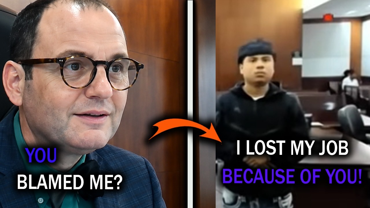 Judge Fleischer SHUTS DOWN Defendant Who Blamed Him for Losing His Job!