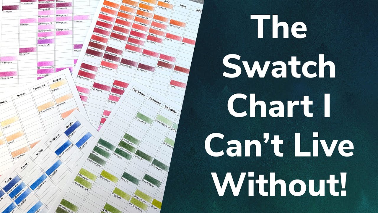 Why Using a Swatch Chart is a Great Idea! 😁