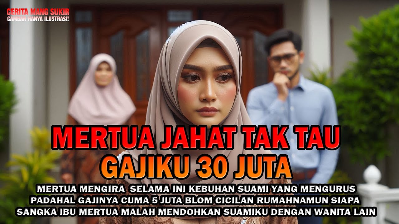 Cerita rumah tangga ! MERTUA JAHAT TAK TAU GAJIKU 30 JUTA