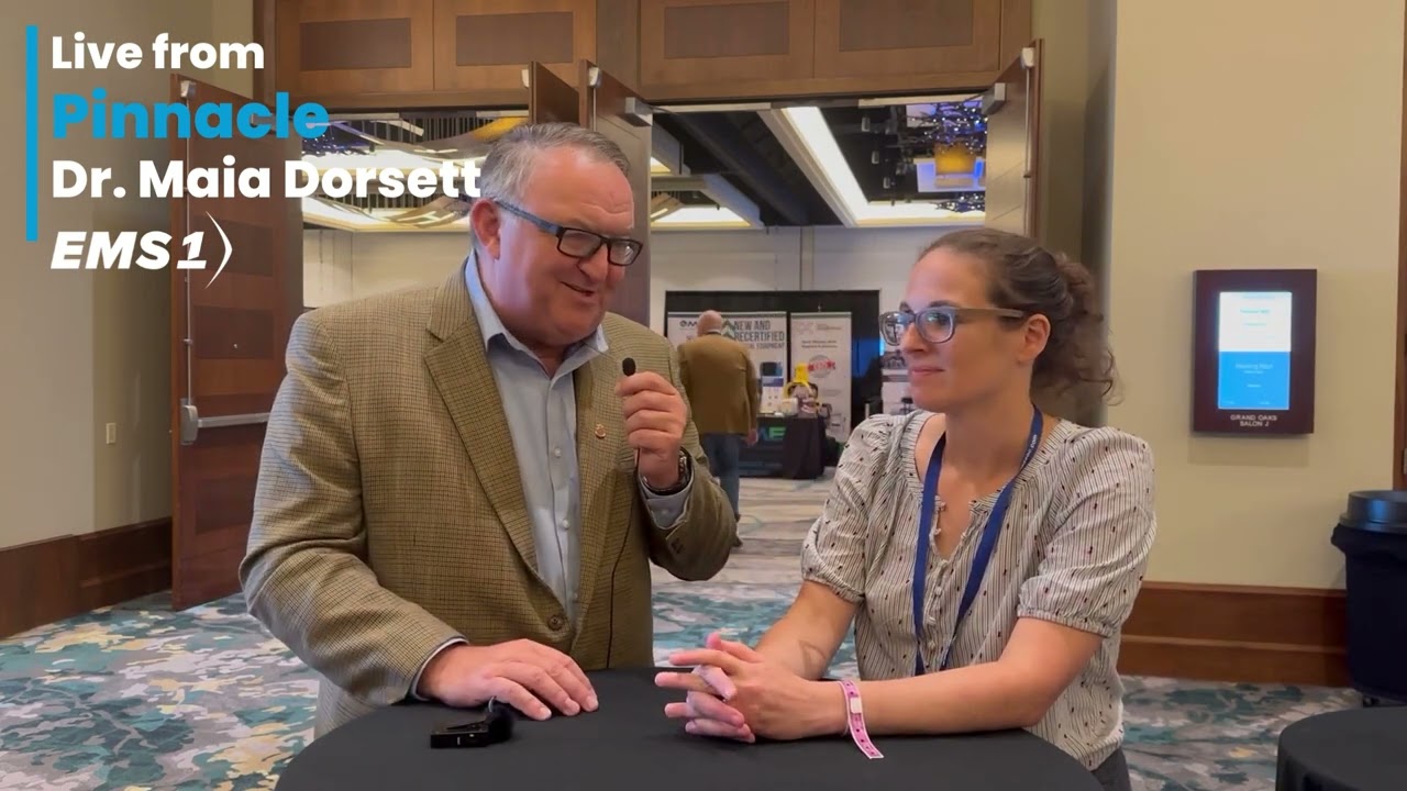 #Pinnacle2023: Dr. Maia Dorsett chats with EMS1's Rob Lawrence