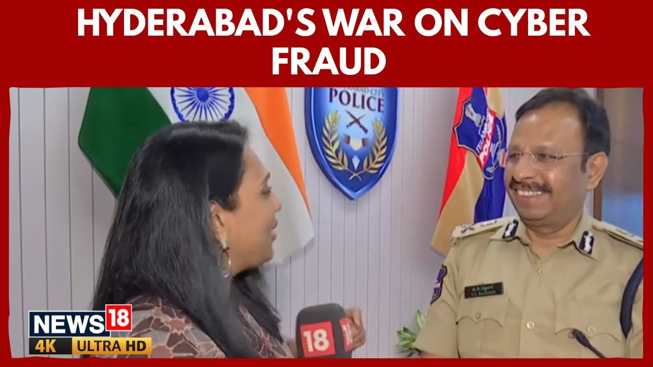 'Every Opportunity, the Cyber Criminals are Using it' | Hyderabad Commissioner V.C. Sajjanar | 4K