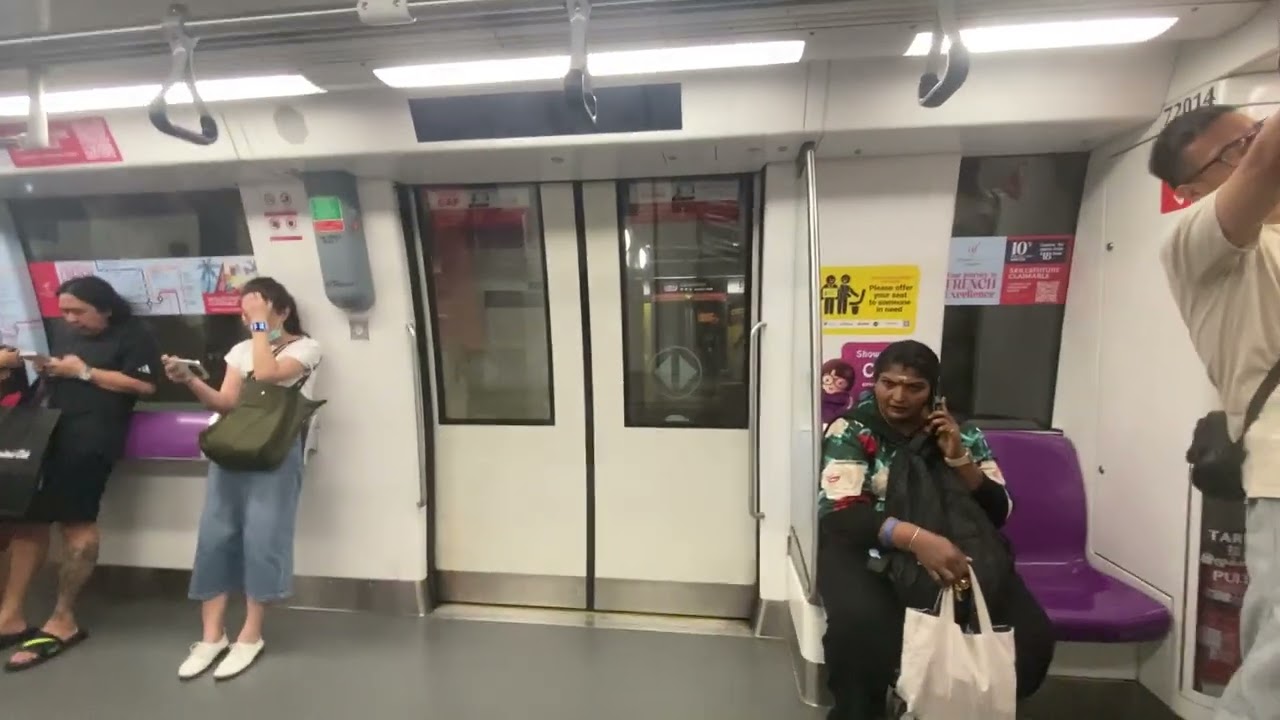 C751A Set [7013/7014] from Dhoby Ghaut to Harbourfront [HD]