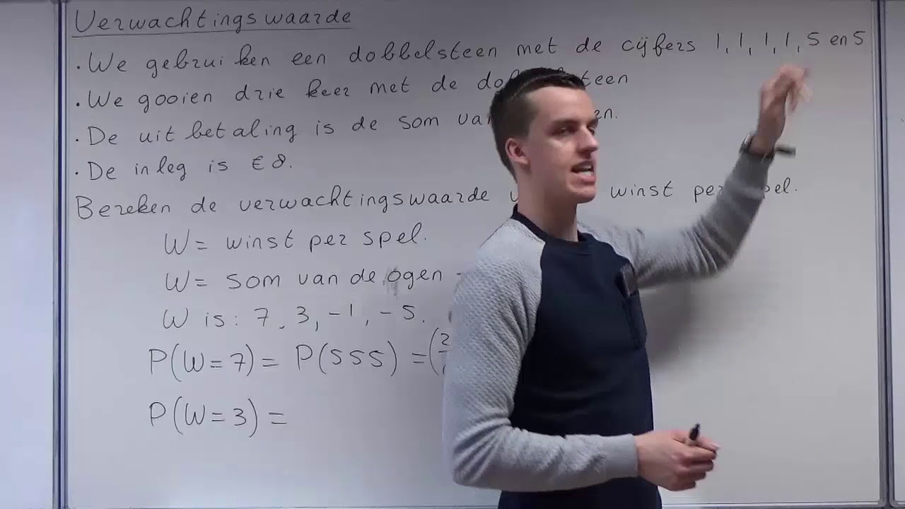 Verwachtingswaarde (HAVO wiskunde D & VWO wiskunde A/CD)