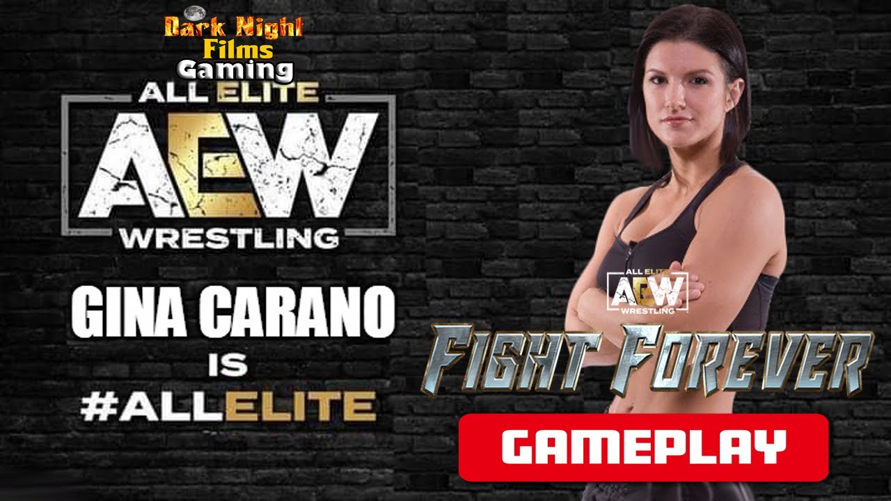 AEW Fight Forever - Gina Carano Road to Elite Gameplay